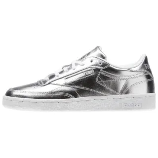 REEBOK CLUB C 85 S SHINE   SILVER/WHITE 