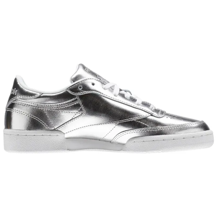 REEBOK CLUB C 85 S SHINE   SILVER/WHITE 