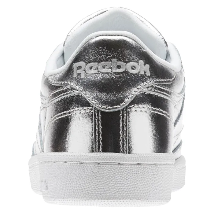 REEBOK CLUB C 85 S SHINE   SILVER/WHITE 