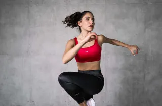 Nike W NK DF SWSH SHINE BRA 