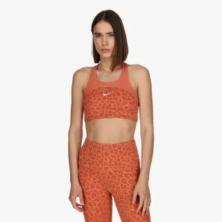 Nike W NK DF SWSH CRS BK AOP BRA