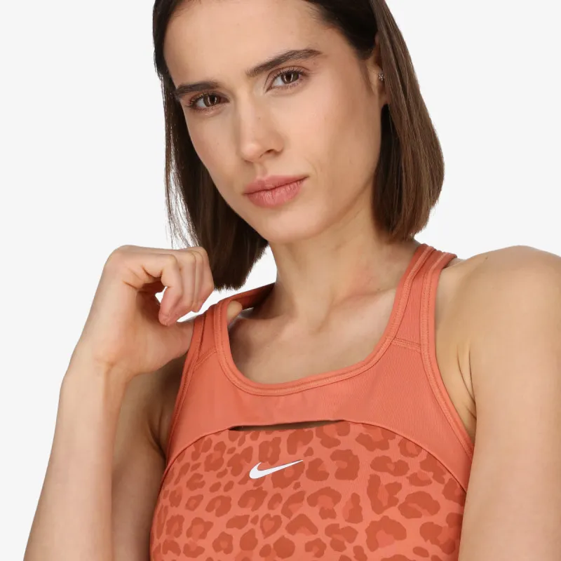 Nike W NK DF SWSH CRS BK AOP BRA