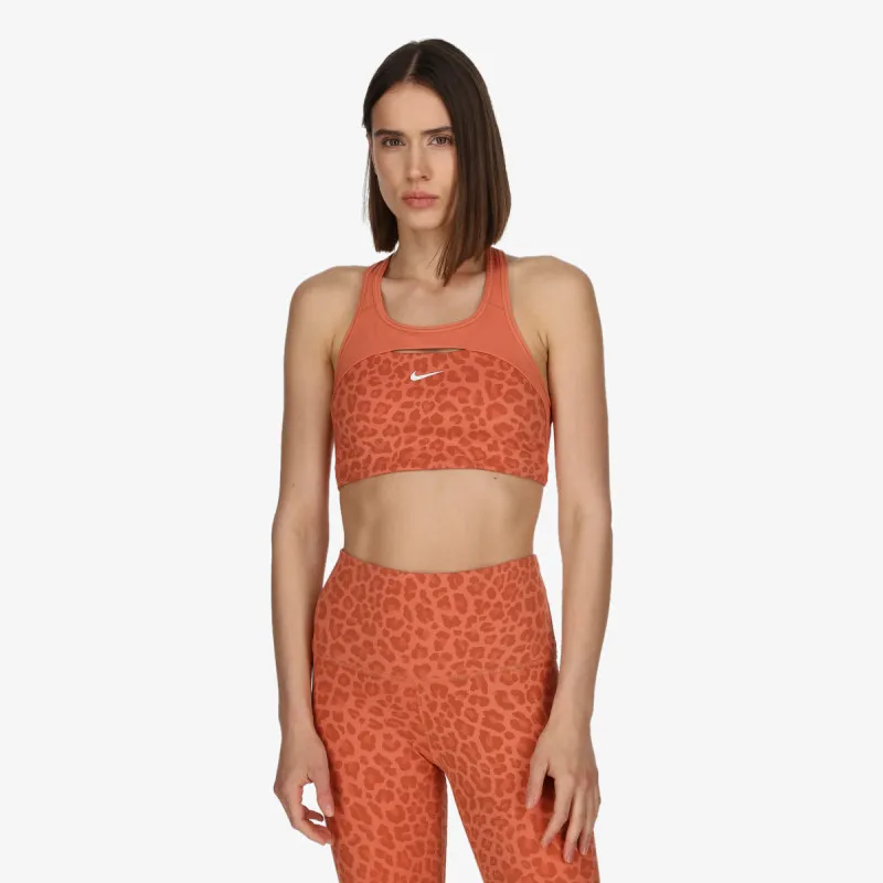 Nike W NK DF SWSH CRS BK AOP BRA