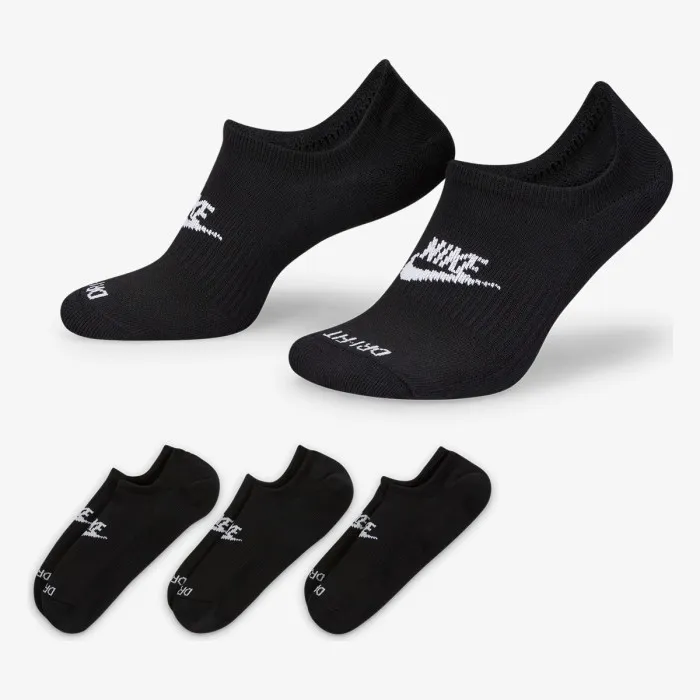 Nike U NK EVRYDAY PLUS CUSH FOOTIE 3PR - 144 