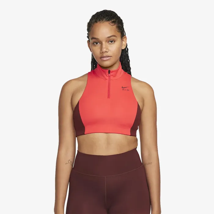Nike W NK AIR DF SWSH MOCKZIP BRA 