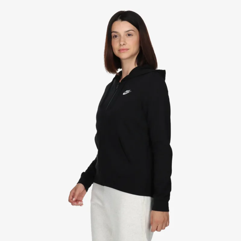Nike W NSW CLUB FLC FZ HOODIE STD