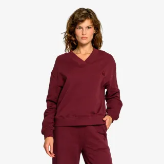 DOT DOT LADIES V NECK SWEATSHIRT 