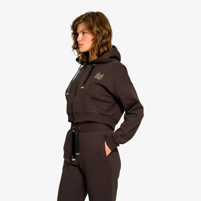 DOT DOT LADIES FULL ZIP HOODY 