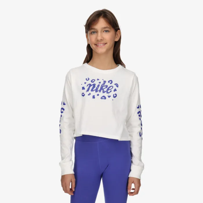 Nike G NSW TEE ICON CLASH LS CROP 