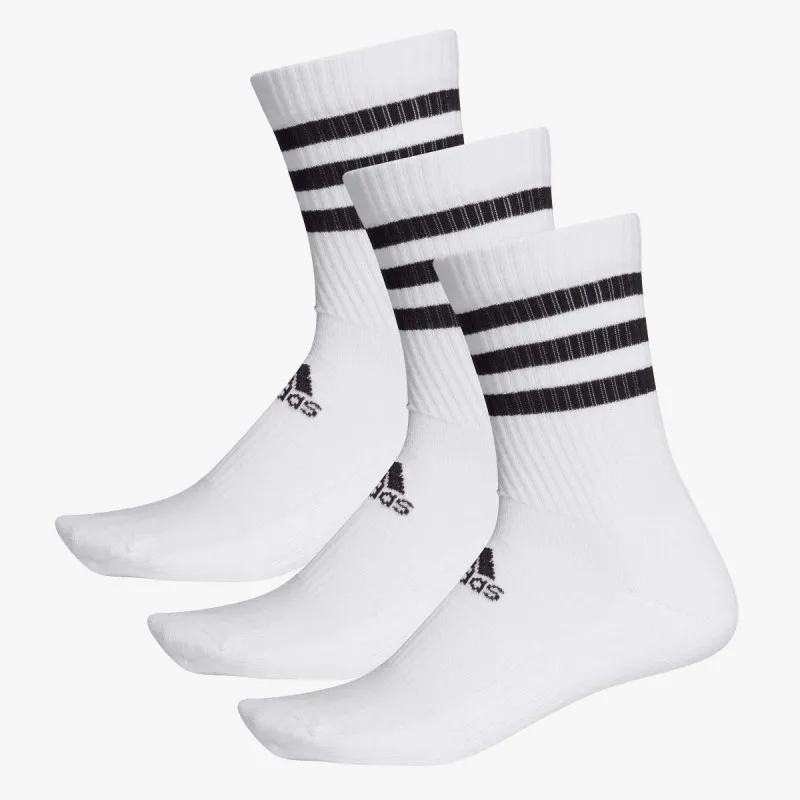 adidas 3-Stripes Cushioned Crew 3 Pairs
