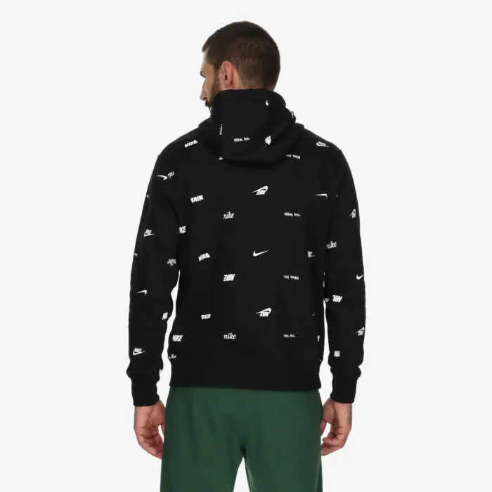 Nike M NK CLUB+ BB PO AOP HOODIE 