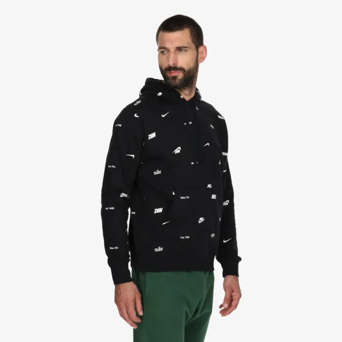 Nike M NK CLUB+ BB PO AOP HOODIE 