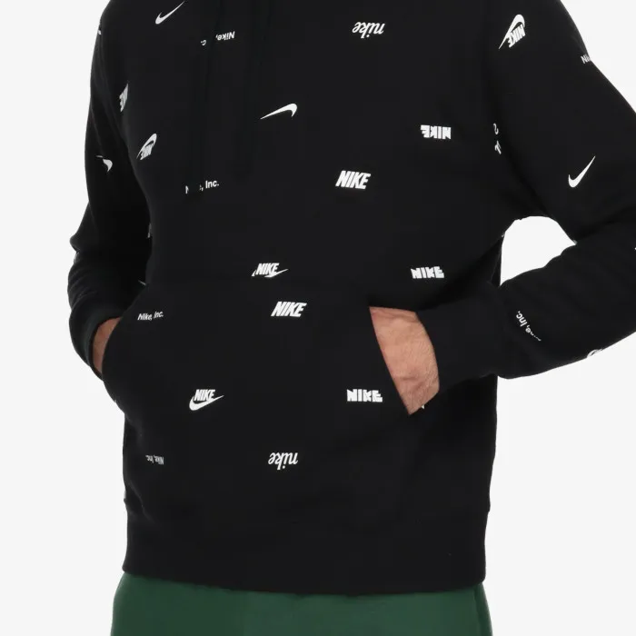 Nike M NK CLUB+ BB PO AOP HOODIE 
