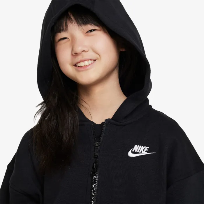 Nike G NSW CLUB FLC OVRSZD FZ LBR 