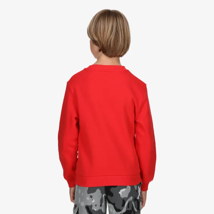 Nike K NSW CLUB FLC CREW LS HBR 