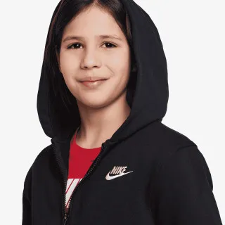Nike K NSW CLUB FLC HD FZ LS LBR