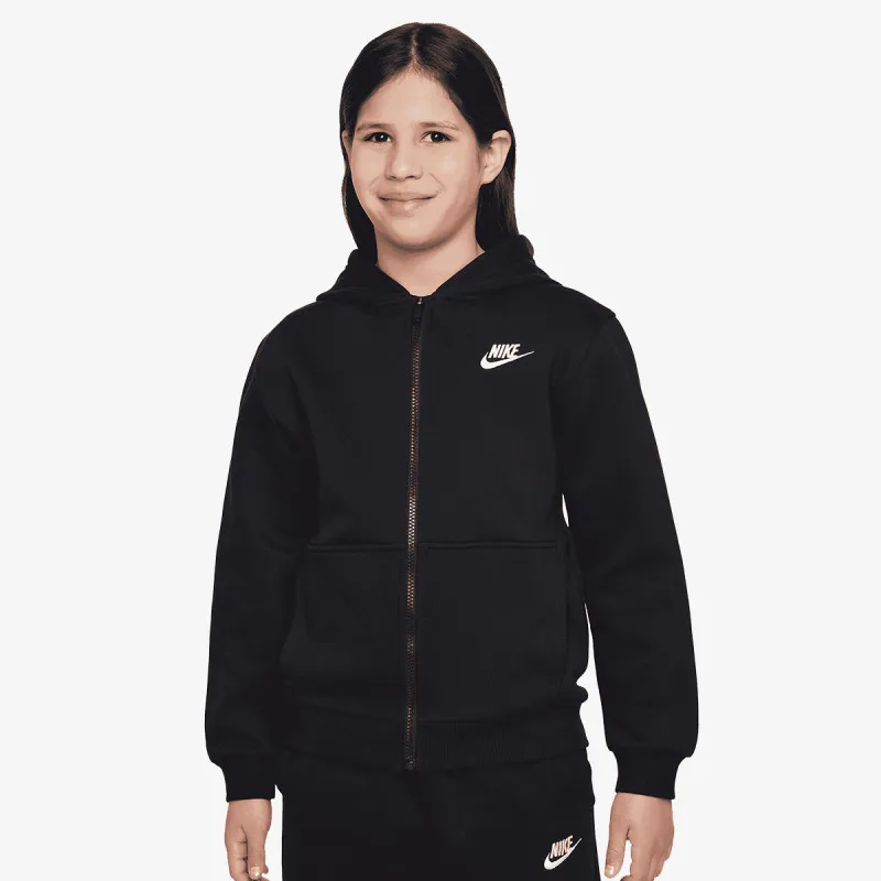 Nike K NSW CLUB FLC HD FZ LS LBR