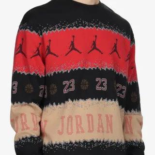 Nike M J ESS MMBR HLDY FLC CREW