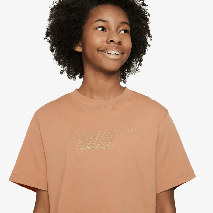 Nike G NSW TEE BOXY METALLIC HBR 