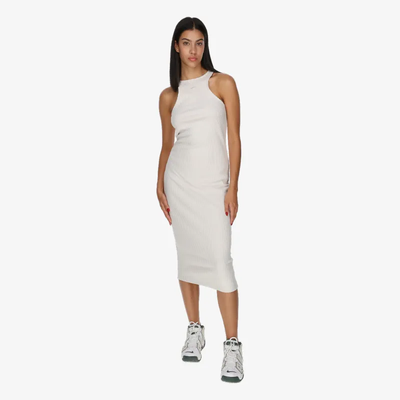 Nike W NSW NK CHLL KNT RIB MIDI DRS