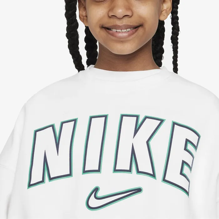 Nike G NSW TREND FLC CREW PRNT 