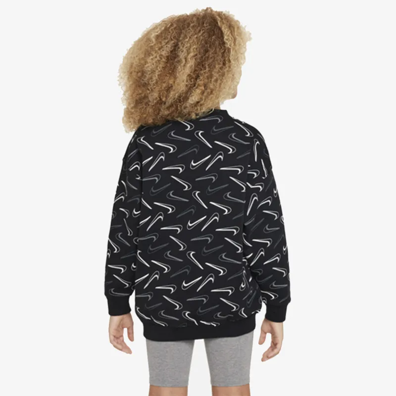 Nike G NSW CLUB FLC OVRSZD CRW LOGO