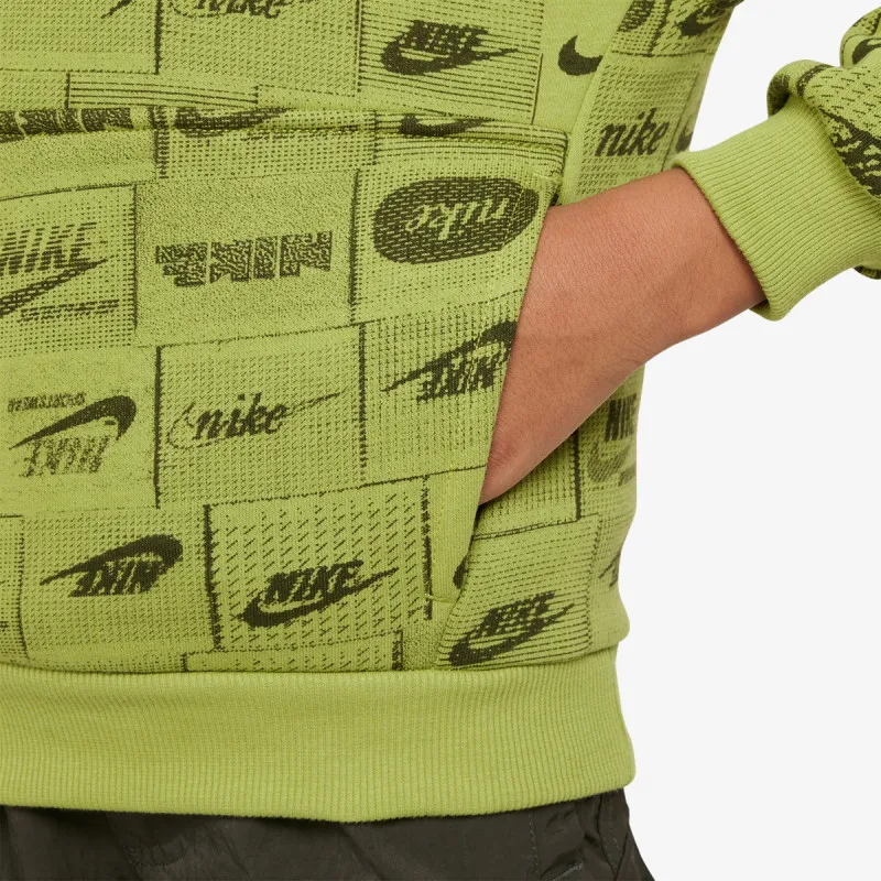 Nike K NSW CLUB FT HDY AOP