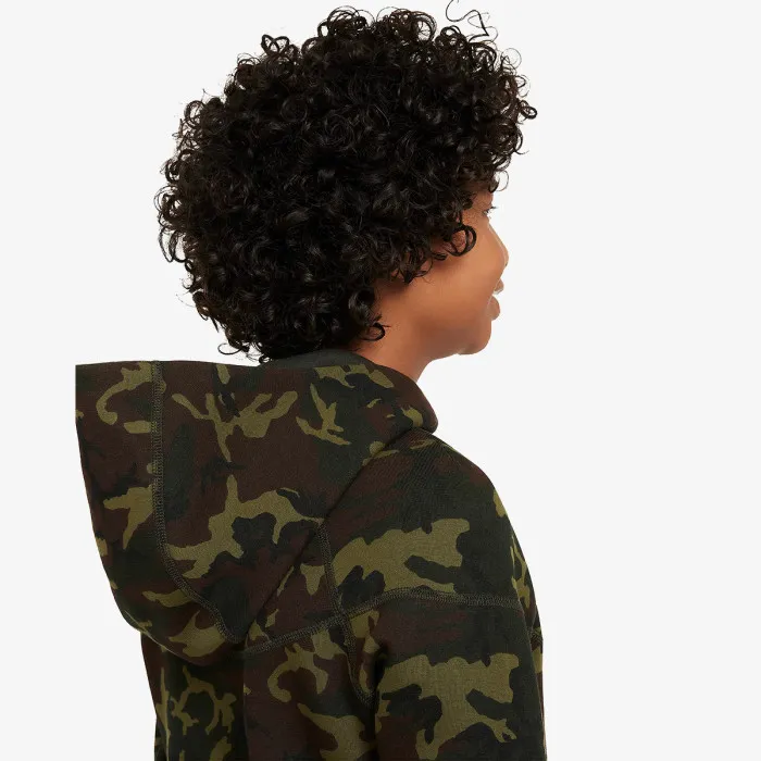 Nike B NSW TCH FLC CAMO TOP 