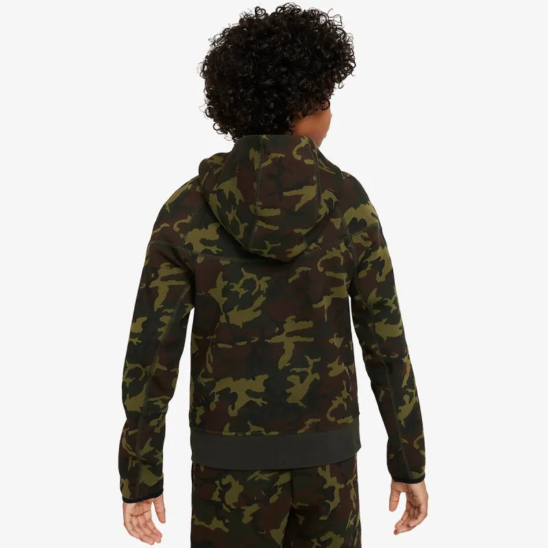 Nike B NSW TCH FLC CAMO TOP 