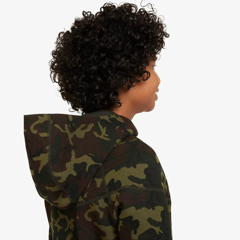 Nike B NSW TCH FLC CAMO TOP 