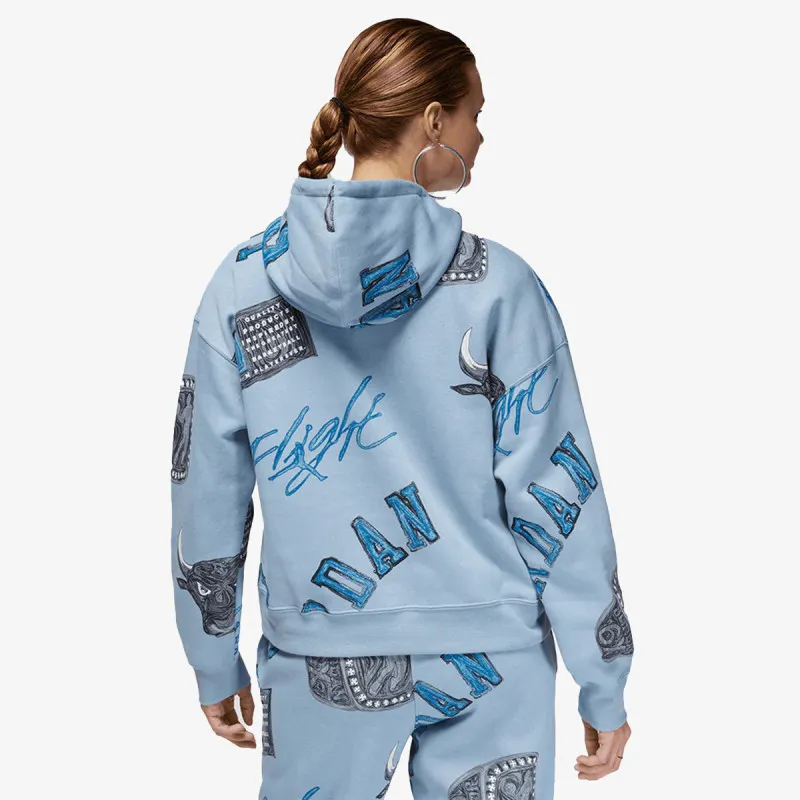 Nike W J BRKLN AOP FLC HOODIE