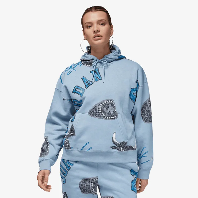 Nike W J BRKLN AOP FLC HOODIE