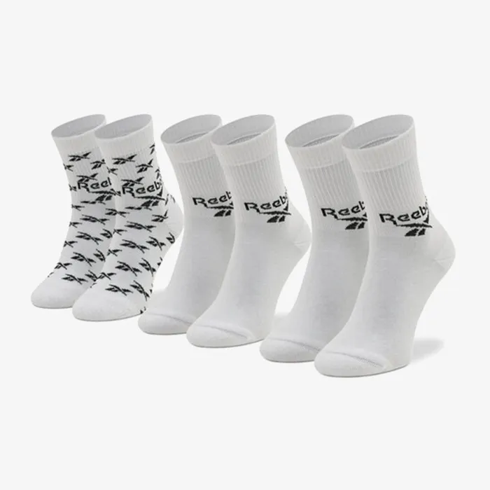 REEBOK CL FO Crew Sock 3P 