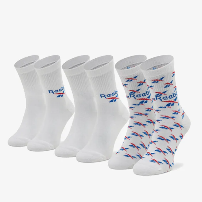 REEBOK CL FO Crew Sock 3P 