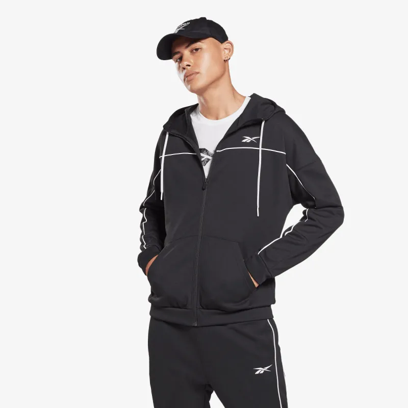 REEBOK WOR DBLKNT FZ HOODIE