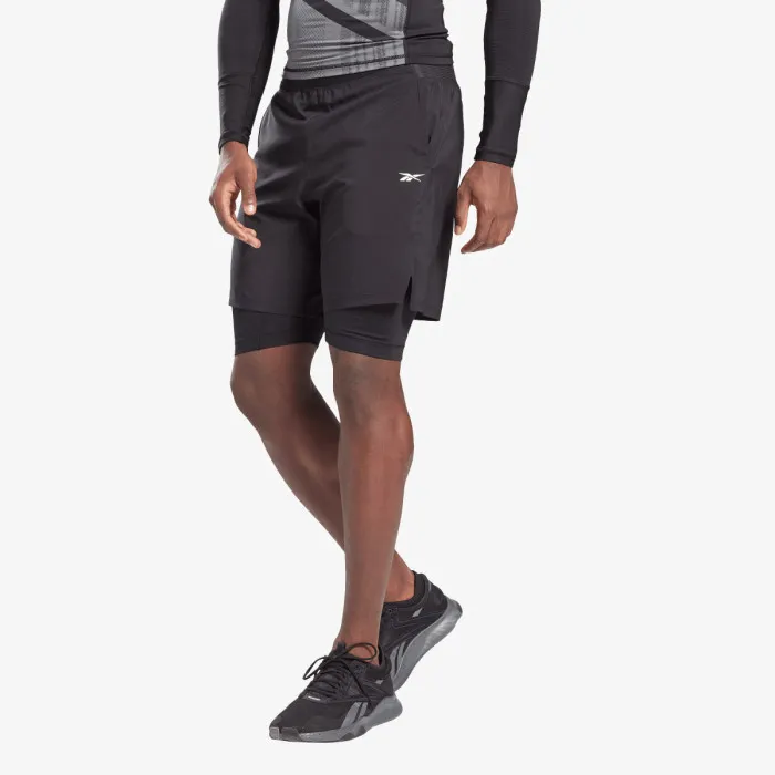 REEBOK TS 2-IN-1 STRENGTH SHORT 