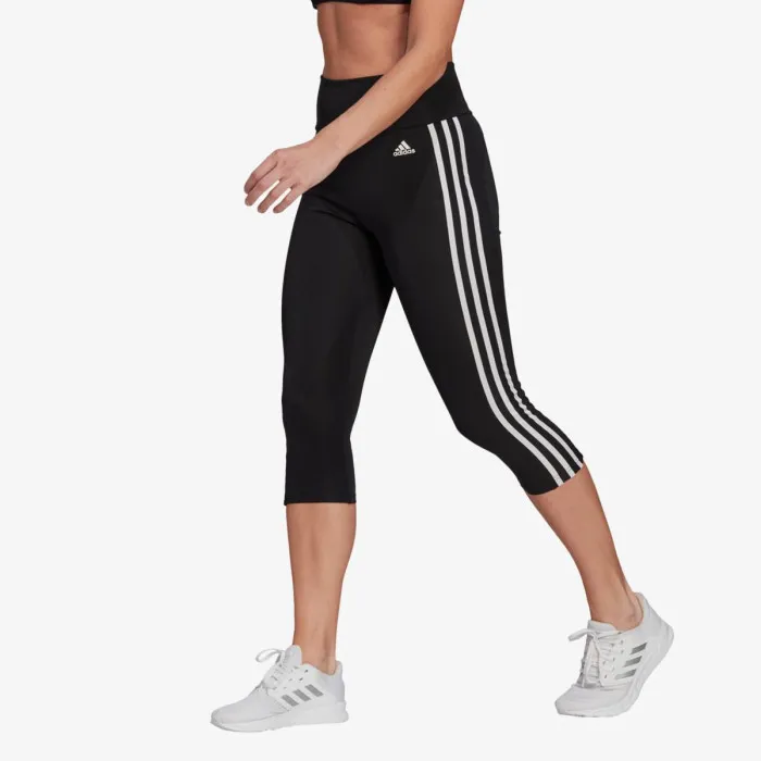 adidas Designed To Move High Rise 3-Stripes 