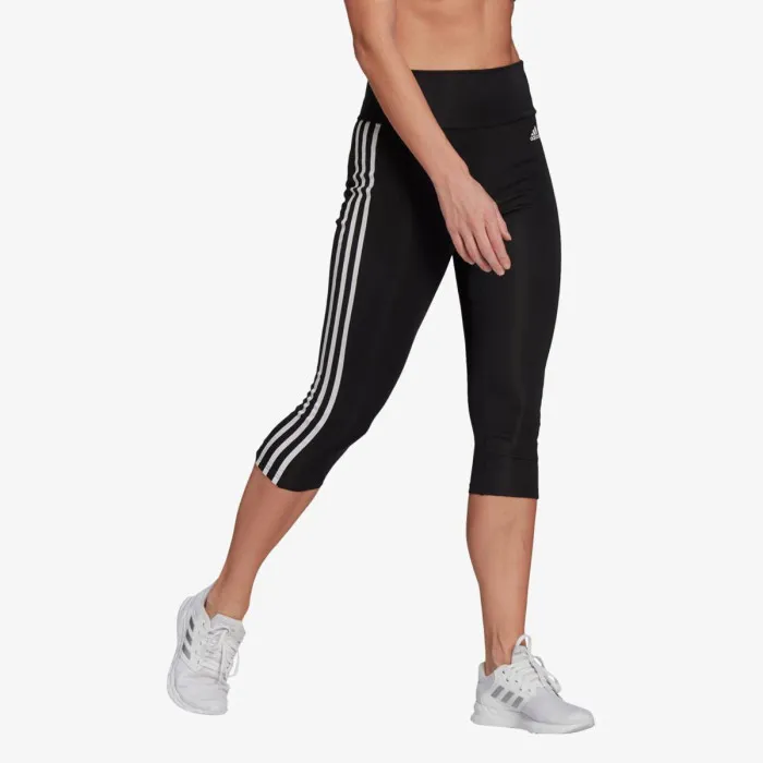 adidas Designed To Move High Rise 3-Stripes 