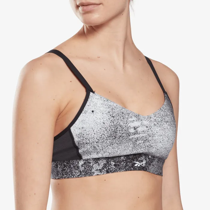 REEBOK Lux Strappy Bra- Perf AOP 