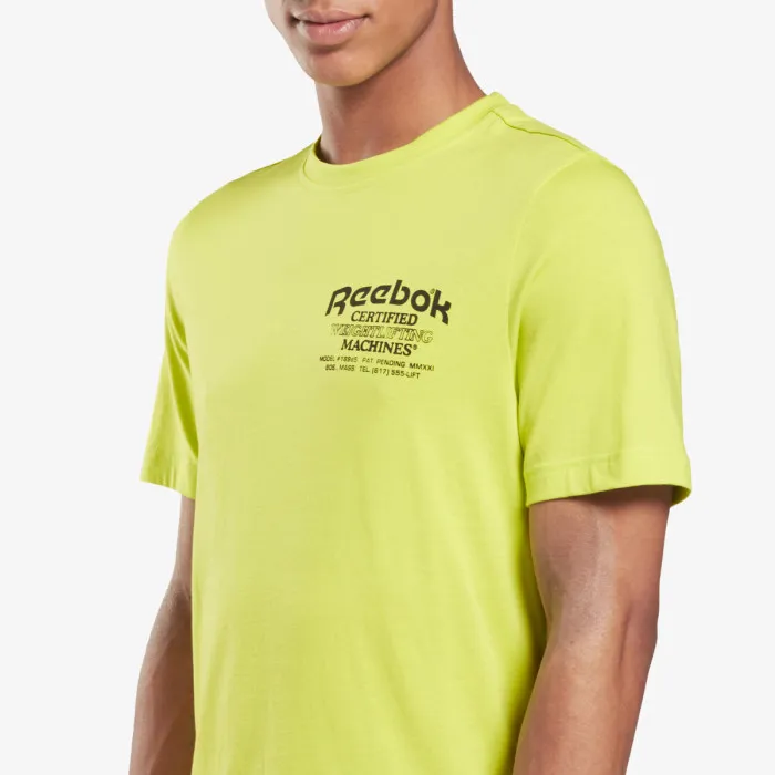 REEBOK WEIGHTLIFTING NOVELTY TEE 