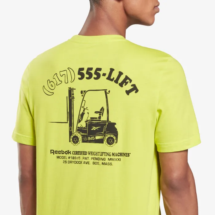 REEBOK WEIGHTLIFTING NOVELTY TEE 