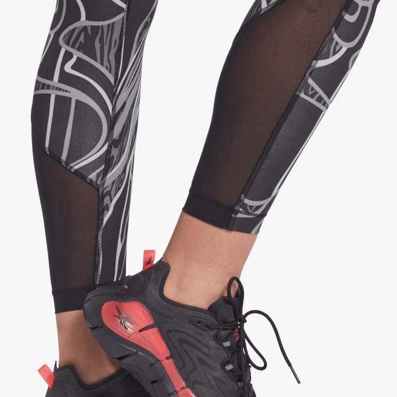 REEBOK TS Lux Perform Tight-AOP
