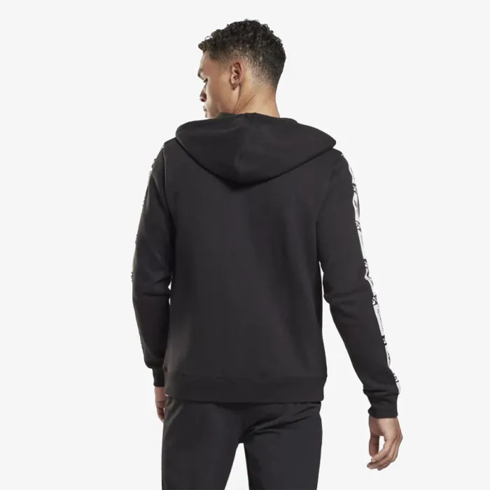 REEBOK Identity Tape Zip Up Hoodie 
