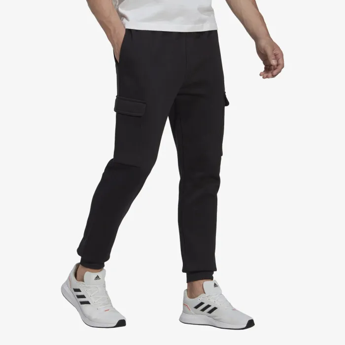 Tepláky Essentials Fleece Regular Tapered Cargo 