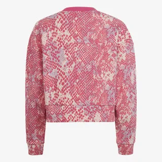 adidas Future Icons Allover Print Sweatshirt