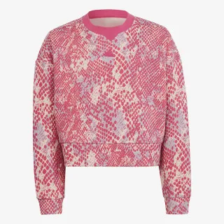adidas Future Icons Allover Print Sweatshirt