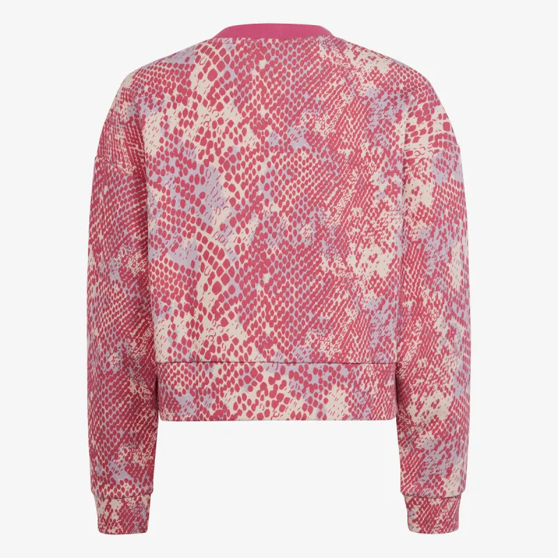 adidas Future Icons Allover Print Sweatshirt