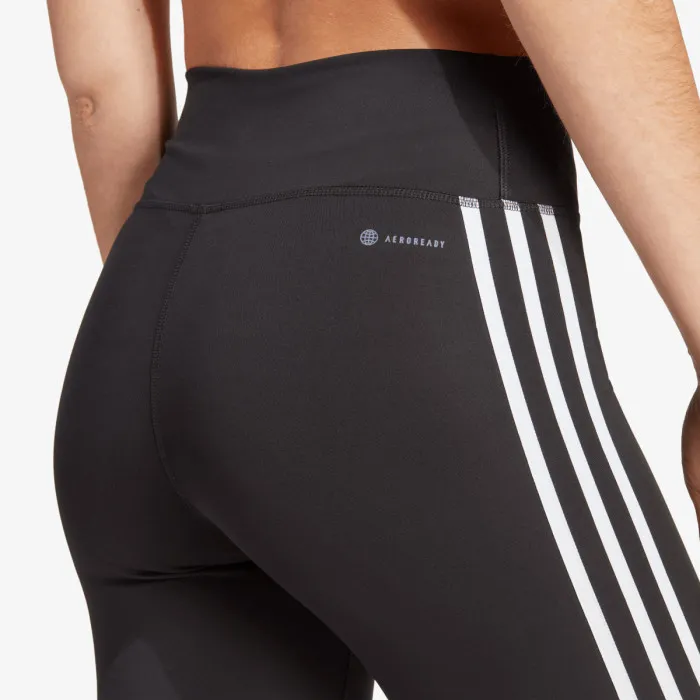 Legíny Train Essentials 3-Stripes High-Waisted 3/4 