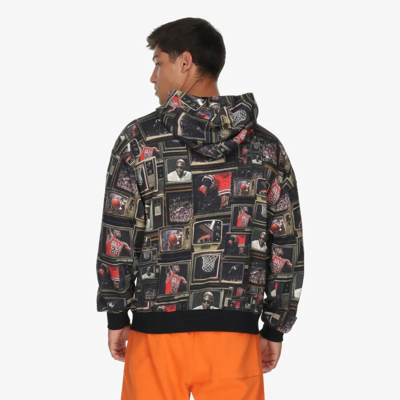 Nike M J BRK AOP FLC PO LB