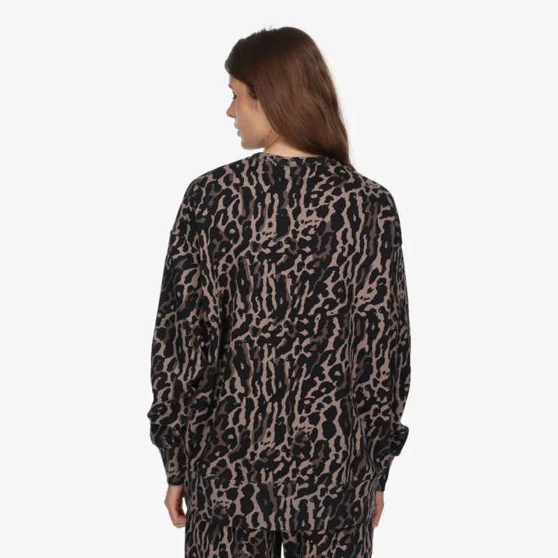 Nike W NSW PHNX FLC OS AOP CREW